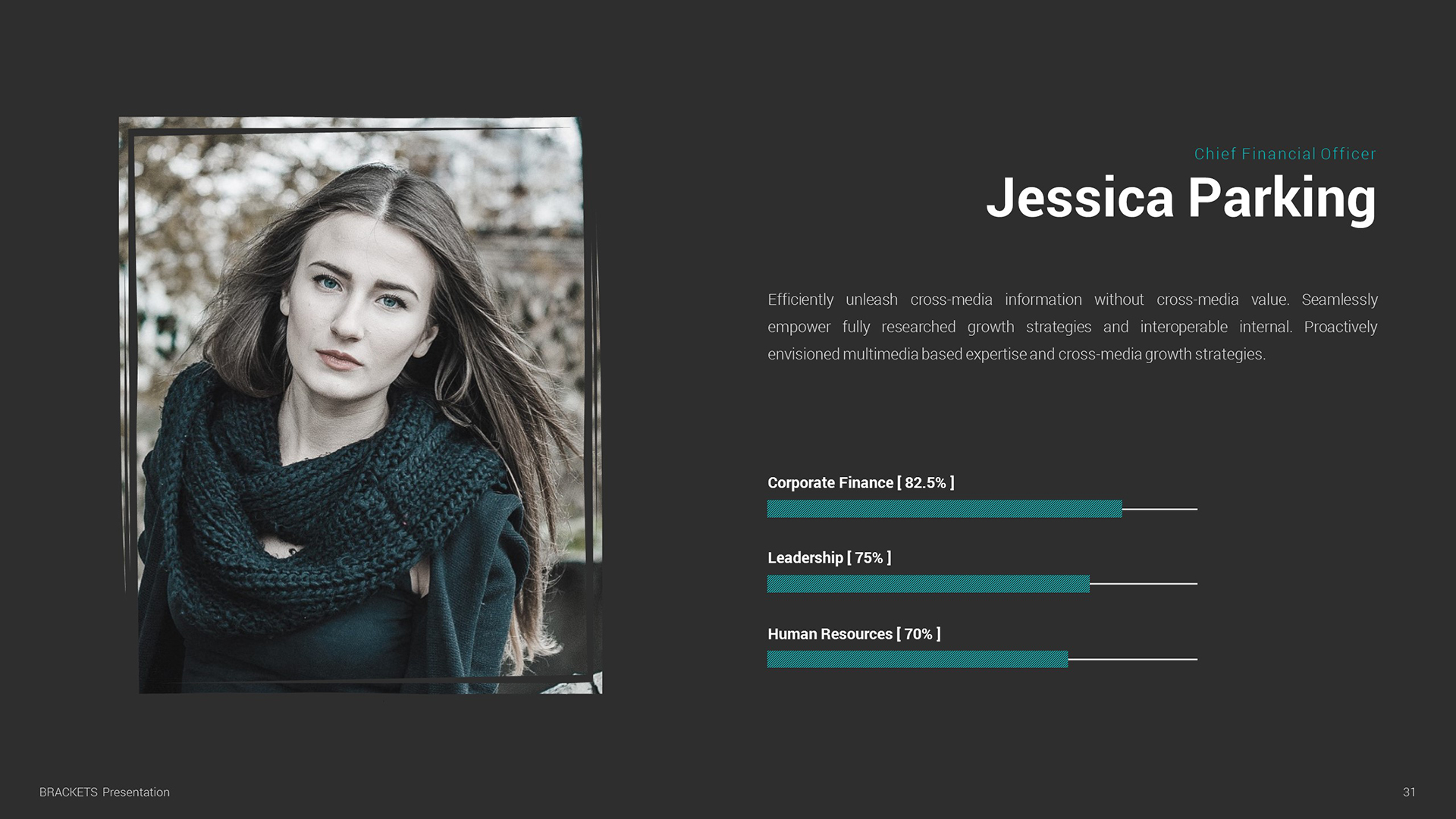 Brackets Multipurpose PowerPoint Template by aumlette GraphicRiver